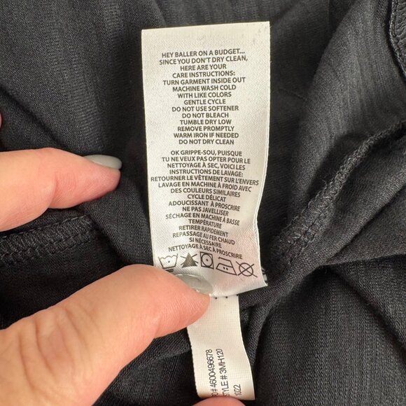 Travis Mathew Black Cloud Tee Pima Cotton Black V Neck T Shirt Large Classic EUC - Picture 9 of 12